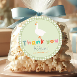 かわいいグリーン間抜けツーガース2歳のお誕生日おめでとう ラウンドシール