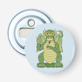 かわいいグリーン・ドラゴン 栓抜き