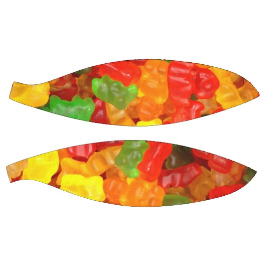 かわいいグルメレインボーカラフルキャンディグミベア バスケットボール (パネル)