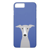 かわいいグレイハウンドイタリアングレイハウンドまたはウィペット犬 Case-Mate iPhoneケース (裏面)
