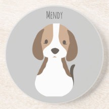 かわいいグレーの犬のパターン