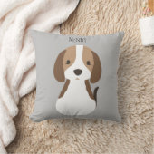 かわいいグレードッグパターンベビー クッション (ブランケット)