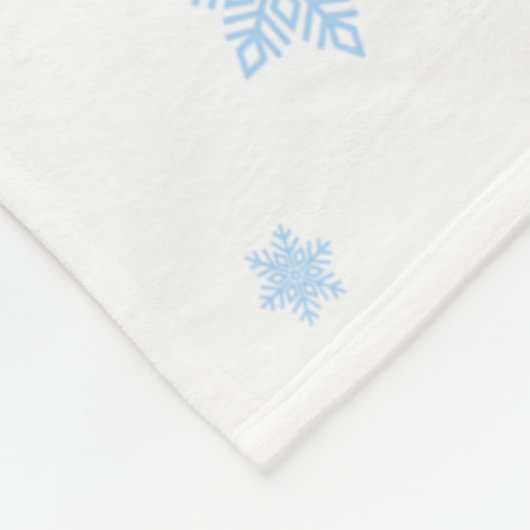 かわいいグレー子猫ピンクボウクリスマススノーフレーク フリースブランケット (角)