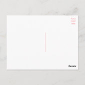 かわいいグレー子猫フレンドシップハローキャットポストカード ポストカード (裏面)