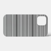 かわいいグレー ストライプ Case-Mate iPhoneケース (裏面 (横))