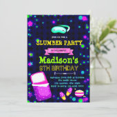 かわいいグロースランバーバースデーパーティーの招待 招待状 (スタンド正面)