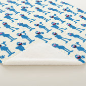 かわいいグローバーの柄 シェルパブランケット (3/4)