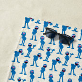 かわいいグローバーの柄 ビーチタオル (インサイチュ)