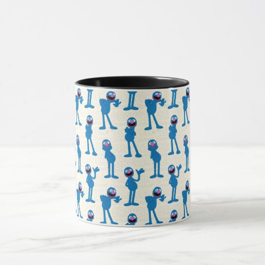 かわいいグローバーの柄 マグカップ (中央)