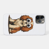 かわいいグーグルアイの子犬イラスト Case-Mate iPhoneケース (裏面(横))