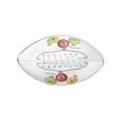 かわいいグースベリーのトリオ歌の漫画 アメリカンフットボール (正面)