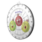 かわいいグースベリーのトリオ歌の漫画 ダーツボード (正面右)