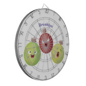 かわいいグースベリーのトリオ歌の漫画 ダーツボード (正面左)