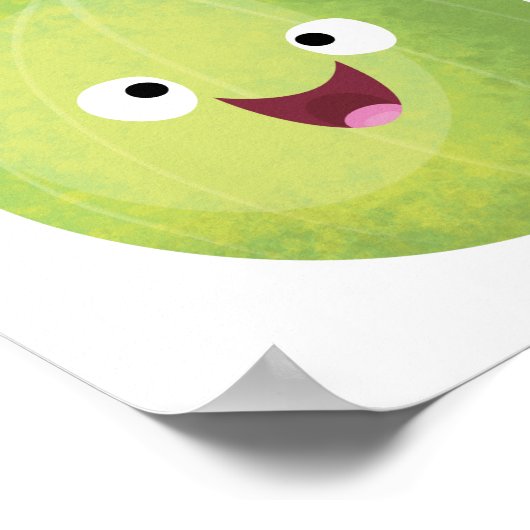 かわいいグースベリーのトリオ歌の漫画 ポスター (角)