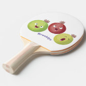 かわいいグースベリーのトリオ歌の漫画 卓球ラケット (正面アングル)