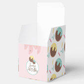 かわいいケポップボールファースト誕生日つや消し フェイバーボックス (オープン)