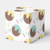 かわいいケポップボール第1誕生日ふりかけ フェイバーボックス (裏面サイド)