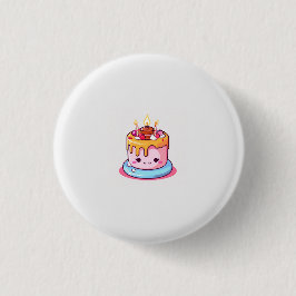 かわいいケーキのバッジ、ピンバッジ、ボタン 缶バッジ
