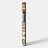 かわいいケーキのパタパーソナライズされたーン Case-Mate iPhoneケース (裏面 / 左)