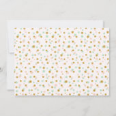 かわいいケーキのパーティの招待状 招待状 (裏面)