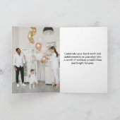 かわいいケーキの誕生日カード カード (内部)