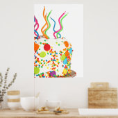 かわいいケーキポスター ポスター (キッチン)