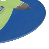 かわいいケーキミキサーのキッチンアニメ カッティングボード (角)