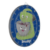 かわいいケーキミキサーのキッチンアニメ ダーツボード (正面左)