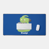 かわいいケーキミキサーのキッチンアニメ デスクマット (キーボード&マウス)