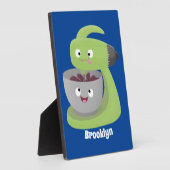 かわいいケーキミキサーのキッチンアニメ フォトプラーク (側面)