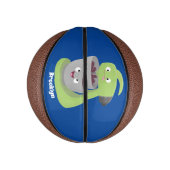 かわいいケーキミキサーのキッチンアニメ ミニバスケットボール (縦)