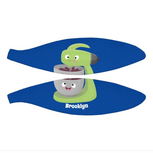 かわいいケーキミキサーのキッチンアニメ ミニバスケットボール (パネル)