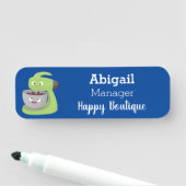 かわいいケーキミキサーのキッチンアニメ 名札 (インサイチュ)