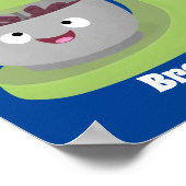 かわいいケーキミキサー キッチン家電 カートゥーン ポスター (角)