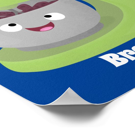 かわいいケーキミキサー キッチン家電 カートゥーン ポスター (角)