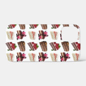 かわいいケーキ好きのデザートパターン Case-Mate iPhoneケース (裏面 (横))