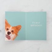 『かわいいケーキ』 カード (内部)