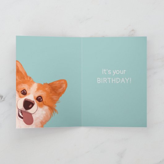 『かわいいケーキ』  カード (内部)