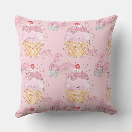 かわいいケーキ クッション (裏面)