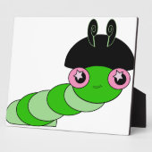 かわいいケータピラー フォトプラーク (側面)