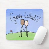 かわいいゲイカップルが何を推測 マウスパッド (マウス)