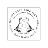 かわいいゲーゼカスタムファーム卵カートンスタンプとハート ラバースタンプ (インプリント)