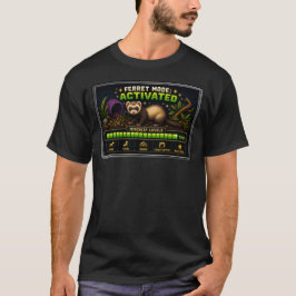 かわいいゲーマーフェレット Tシャツ