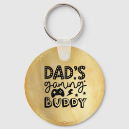 かわいいゲームのお父さんデイギフトパパ キーホルダー