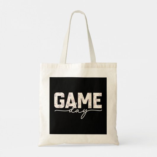 かわいいゲーム日霊ライトフローラスポーツのサッカー トートバッグ (裏面)