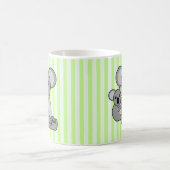 かわいいコアラおよびベビー コーヒーマグカップ (中央)
