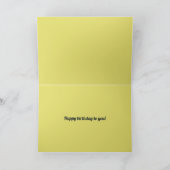 かわいいコアラおよびToucanの熱帯ハッピーバースデー カード (内部)