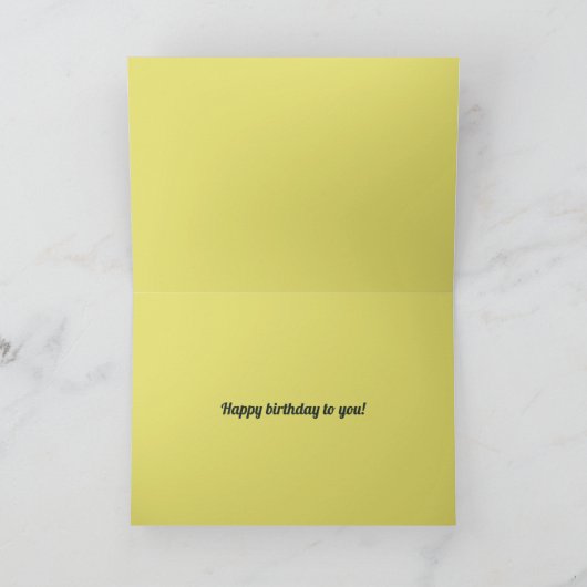 かわいいコアラおよびToucanの熱帯ハッピーバースデー カード (内部)