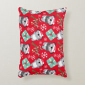 かわいいコアラのクリスマス アクセントクッション (正面(垂直))