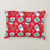 かわいいコアラのクリスマス アクセントクッション (裏面)